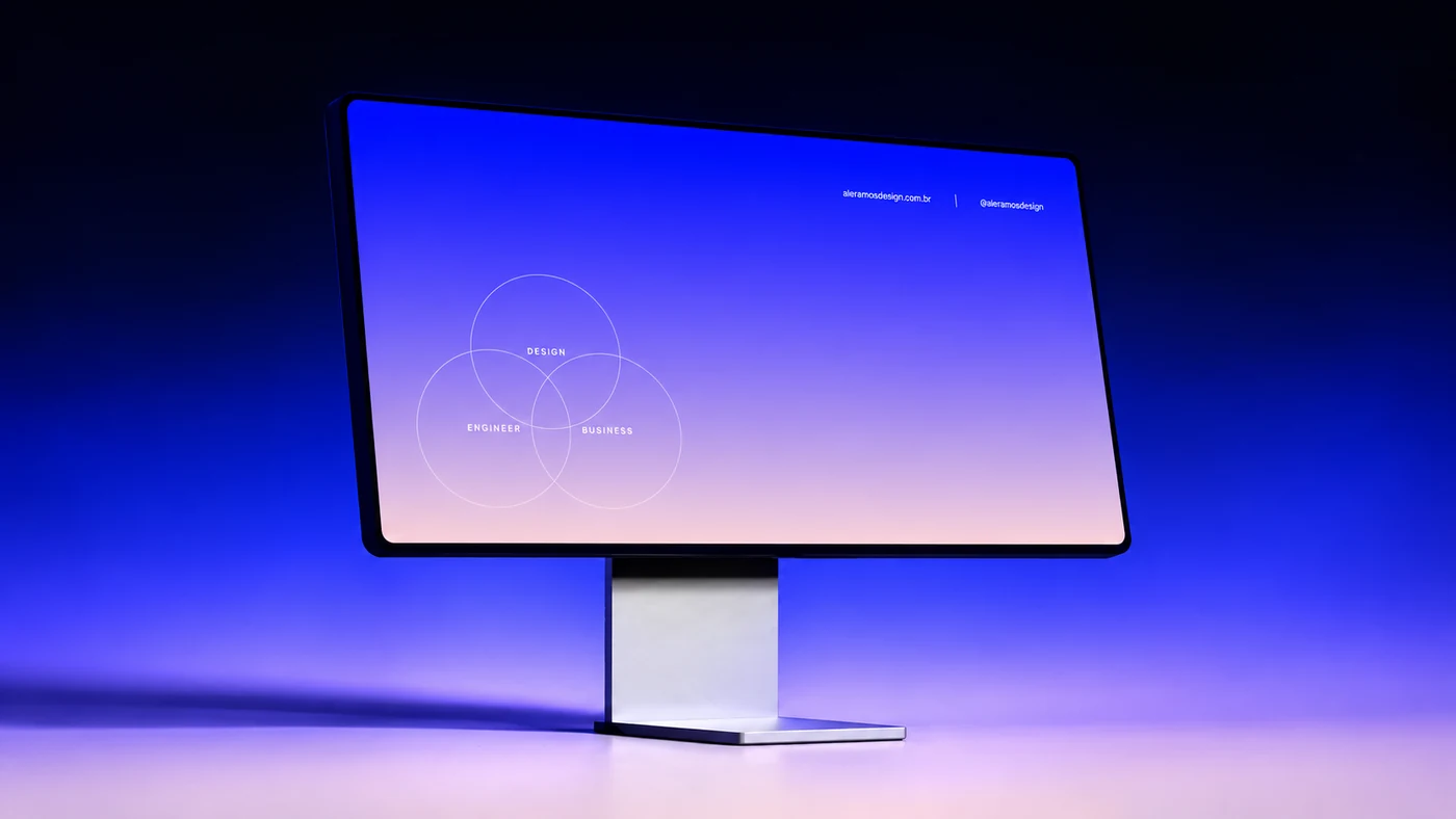 Sistema visual aplicado em um monitor